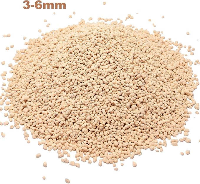 2lb Japanese Kanuma Soil 1/8-1/4 inch(3-6mm) Small Grain for Acid-Loving Plants - Ideal for Bonsai, Azaleas, Hydrangeas & Blueberries,Succulent - Fast Drainage, PH Balanced (Natural, No Additives)