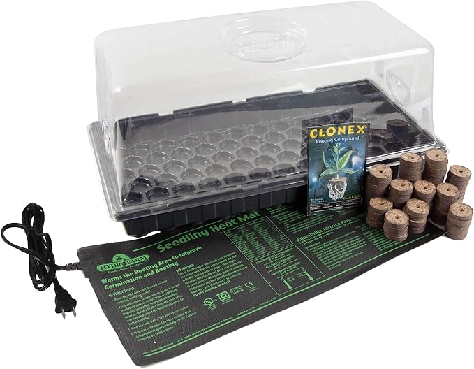 Hydrofarm CK64061 11-by-22-Inch Hot House Plus