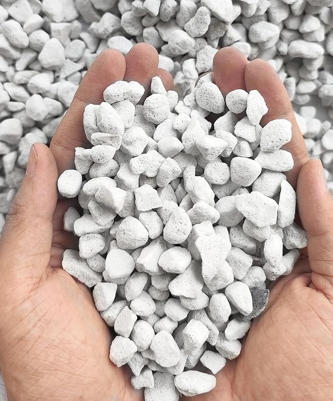 Voulosimi 5QT Organic Perlite Horticultural Soil Amendment for Plants and Enhanced Drainage Enhanced Growth(5-8mm), ZZ-154512156