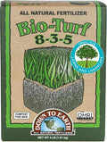 Down To Earth All Natural Fertilizers Organic Bio-Turf Lawn Food for Grass, Landscape and Ornamentals - Works with Lawn Spreaders 8-3-5, 4 lb