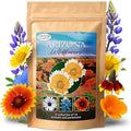 Created By Nature Arizona Wildflower Seed Mix with Poppy and Lupine Seedds, 14 Flower Varieties, 30,000+ Seeds