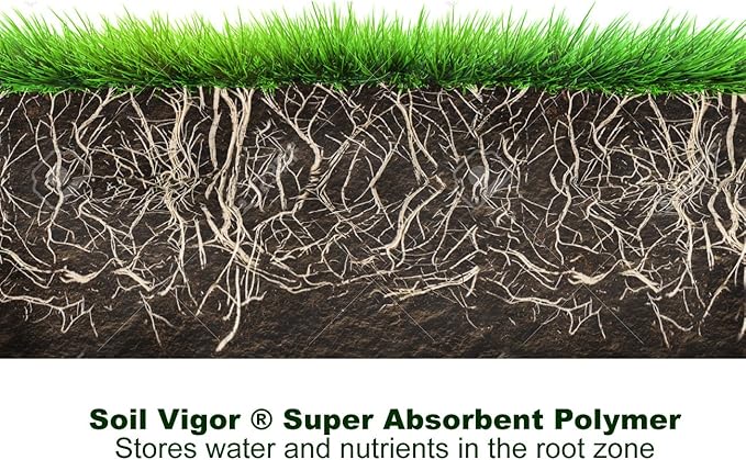 The Ultimate Super Absorbent Polymer for Thirsty Plants - Reduce Watering, Boost Growth, and Save Water 2 Pounds
