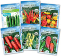 Ferry-Morse Pepper Enthusiast Non-GMO Seed Variety Pack - 6 Pack
