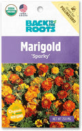 Back to The Roots 100% Organic Seed Packet - Marigold 'Sparky' 250mg