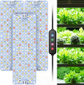 36W(Acutal Power) Full Spectrum Grow Lights for Indoor Plants – 576 LEDs,4/8/12/16/20H Timer,Daisy Chain,Wide Lighting Area for Seed Starting(Pack3)