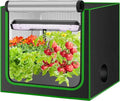 MELONFARM Small Grow Tent for Aerogarden，24”x18”x28” ，Hydroponics Growing System ，Highly Reflective 600D Diamond Mylar Canvas with Ventilation window and Floor Tray for Hydroponic Indoor Plant Growing