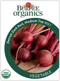 Burpee Organic Detroit Dark Red Beet Seeds - Dual-Purpose Root and Greens