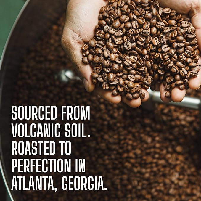 Costa Rica Coffee, Tarrazu Original, Ground, Medium Roast, Fair Trade, Fresh Roasted, 16-ounce