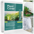 RIFNY Plant Covers Freeze Protection, 1 oz/yd² 10Ft x 33Ft Frost Cloth Plant Freeze Protection for Winter Frost Snowstorm, Frost Blankets for Outdoor Plants Protect from Birds, Pests