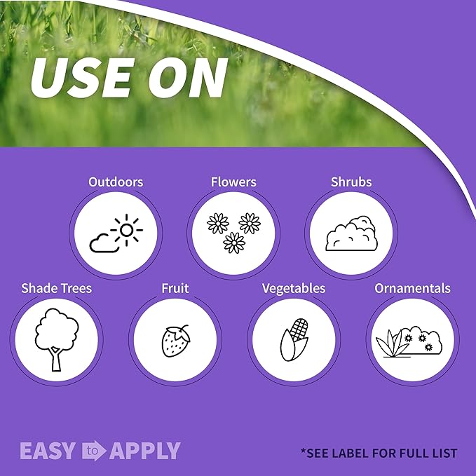 Bonide Fung-onil Multi-Purpose Fungicide, 16 oz Concentrate for Plant Disease Control, Controls Blight, Mildew & More