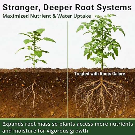 RG800147 Fertilizer - Improves Seed Germination & Root Growth, 8 oz Liquid Concentrate