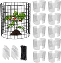 10 Packs Wire Plant Protectors from Animals -16.8'' x13'' Metal Mesh Plan t Cage Covers Garden Small Plan t Protectors Animals Chicken Wires Cover for Protect Plants,Vegetables