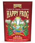 FoxFarm Happy Frog Tomato & Vegetable Fertilizer - Vegetable Fertilizer for Vigorous Feeders, 5-7-3 Blend with Calcium & Mycorrhizal Fungi, Supports Abundant Fruit Development, 4 lb