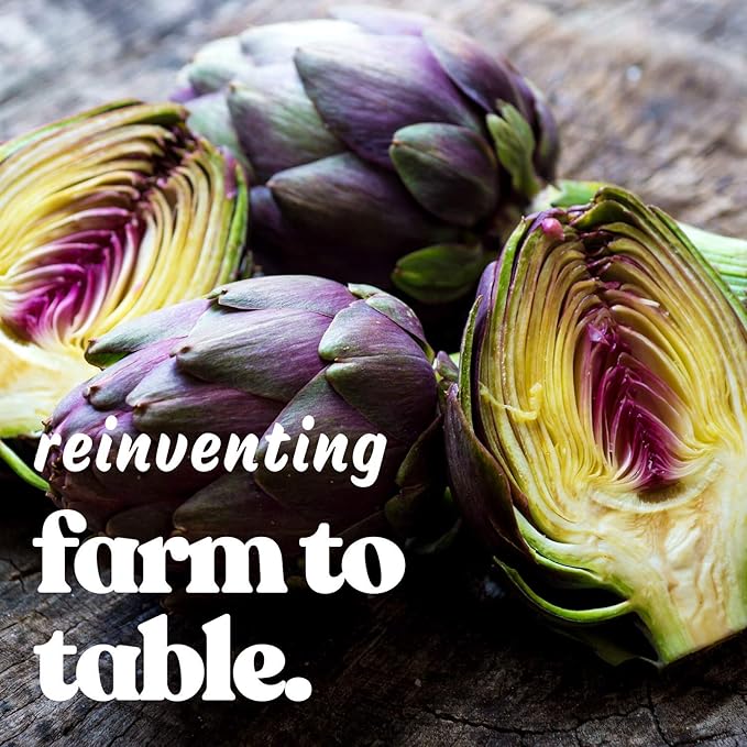 Purple Italian Globe Artichoke Seeds - 3 Gram Packet ~20 Seeds - Non-GMO, Heirloom Vegetable Garden Seeds - Cynara scolymus