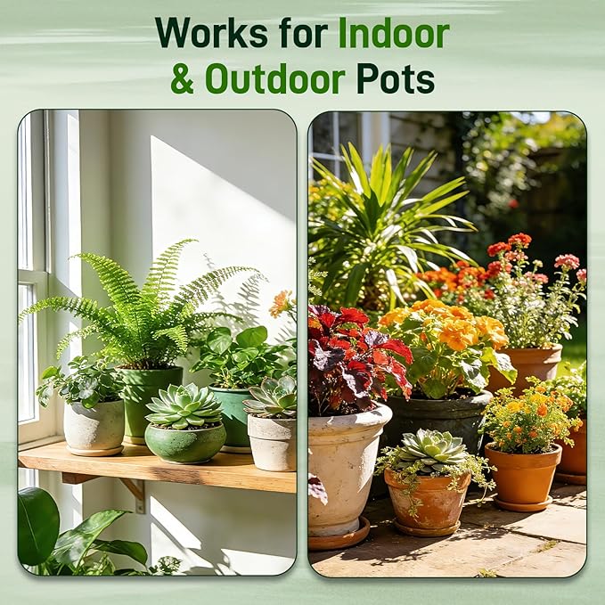 29QT Potting Soil Mix for Indoor Plants - Contains Perlite, Peat Moss, Coco Coir & Rice Charcoal, Natural & Organic Material with Well-Draining, Light & Aerated Texture for Healthy Roots & Fast Growth