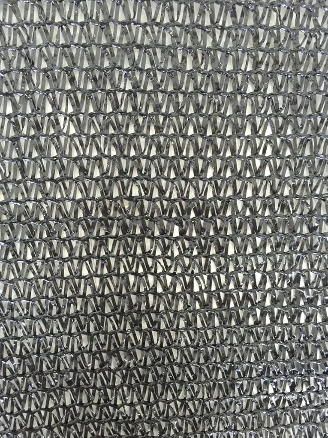 e.share Shade Cloth, 40%-50% Sunblock UV Protection, 10 FT X 20 FT, Black Sun Mesh Net for Garden Plant Cover,Flowers,Greenhouse,Patio,Vegetables,Chicken Coops