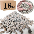 Voulosimi Garden Pumice Rock Horticultural Cactus Bonsai Succulent Soil Additive for Plants, Landscaping, Vase Fillers (3/8 inch, 18 LB)
