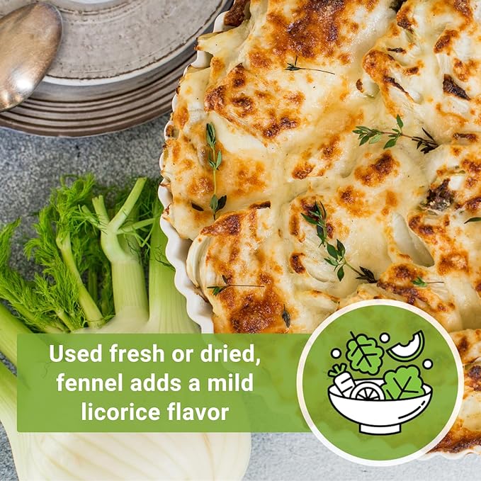 Sow Right Seeds - Florence Fennel Seed for Planting - Non-GMO Heirloom Packet with Instructions to Plant and Grow in Your Herbal Garden - Great for Seasoning and Cooking - Attract Pollinators (4)