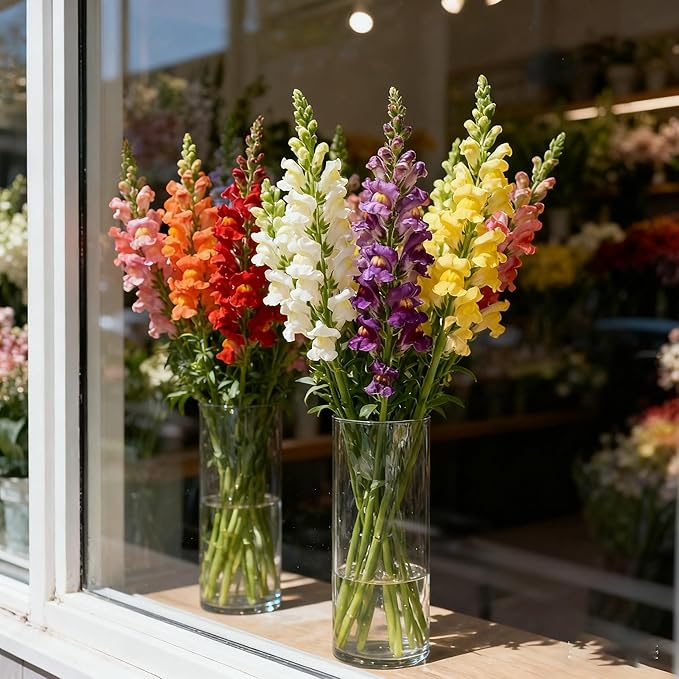 5000+ Snapdragon Flower Seeds for Planting, Mixed Non-GMO Heirloom Snapdragon Seeds, Beautiful Snapdragon Flowers for Home Garden, Potted Decoration