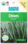 Back to The Roots 100% Organic Seed Packet - Chives 'Garlic' 140mg