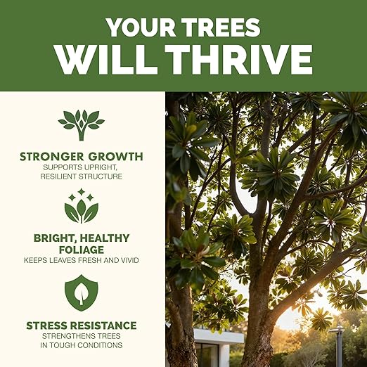 Tree Fertilizer – Liquid Plant Food for Stronger Roots, Fuller Foliage & Healthy Tree Growth, 32oz