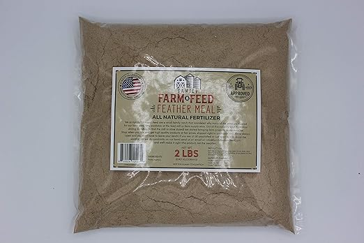 | Natural Garden Feather Meal Fertilizer | Granular Mix | 2 Pounds