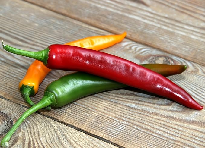 Seeds Ornamental Chili Pepper Mix - Hot - Heirloom Vegetable - GMO Free