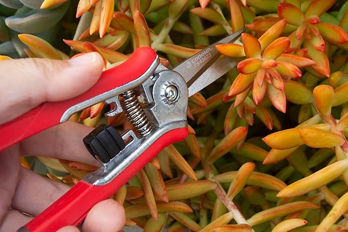 Corona Tools FS43623 Yard Essentials Mini Floral Snips, Red