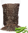 GARDENERA Premium Organic Potting Soil for Peas - (5 Quart Bag)