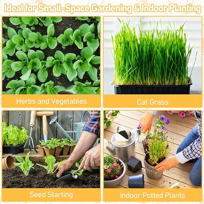 Legigo 100 PCS 50mm Coco Coir Pellets Potting Soil Mix- Compressed Coconut Coir Discs Seed Starting Soil Pellets, Coco Peat Soil Pods for Indoor & Outdoor Plants, Gardening Herbs Bonsai and Vegetables