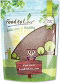 Food to Live Broccoli Seeds for Sprouting, 2 Pounds – Vegan, Kosher, Sirtfood, Bulk. Rich in Sulforaphane, Vitamin C, Vitamin A. Great for Growing Sprouts, Microgreens. High Germination Rate
