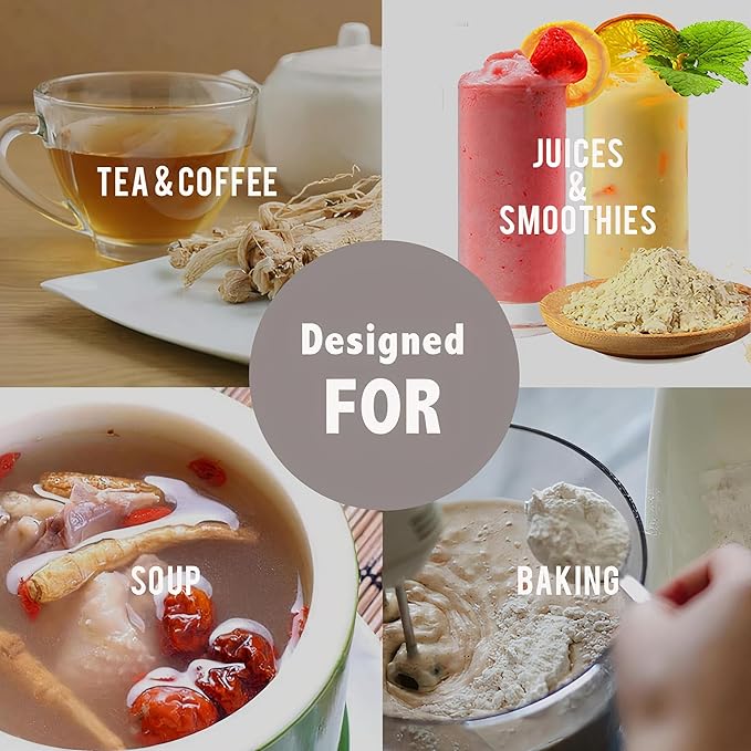 1 Bag of American Wisconsin Ginseng Slices - Panax Ginseng. Boosts Body Immunity, Energy & Stamina for Man & Women