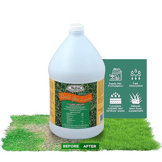 Medina 12-4-8 HastaGro Lawn, 1 gallon