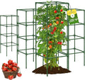 4 Pack Tomato Cage for Garden Support, 43 inch Tall Adjustable Plant Support Stakes, Tomato Trellis Extra Bold for Climbing Vegetables Plants Flowers
