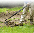 70 Inch Garden Hoe, Heavy Duty Metal Weeding Hoe Tool for Standing, Loosening Soil, Digging, Planting & Ridging - Ergonomic Gardening Hand Tools for Women Men Seniors