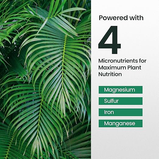 Palm Tree Fertilizer - 16oz Plant Food for Palm Tree. Rich in Micronutrients for Lush Growth, Easy to Use and Water Soluble for Stronger Roots, Healthy Trunks & Vibrant Leaves
