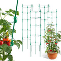Tomato Cage for Garden- Upgrade 47 Inches Adjustable Plant Support Cage,Cucumber,Rose,Flowers,Fruit,Trellis for Climbing Plants Outdoor/Inodoor(4 Pack)