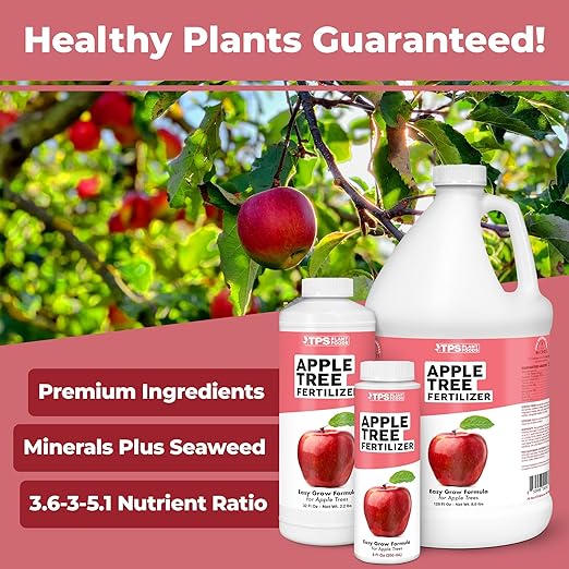 Apple Tree Fertilizer – Liquid Plant Food for Bigger Harvests, Stronger Roots & Healthy Growth, 8 oz