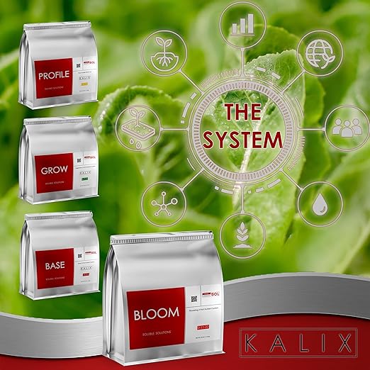 KALIX Bloom | Hydroponic Bloom Fertilizer for Flowering Plants | High Phosphorus Potassium PK Booster for Tomatoes, Fruit, & Herbs (2lb)