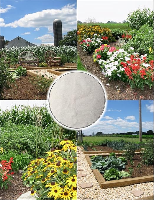 Aragonite 20 Pounds – Natural Calcium Carbonate Fertilizer for Gardens to Enhanced Soil Health, pH Balance, and Plant Growth – Lancaster Agriculture Products