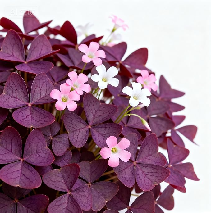10 Purple Shamrock Bulbs 10g Luck Oxalis Bulbs to Plant, Indoors Outside The Novice Gardener's Choice