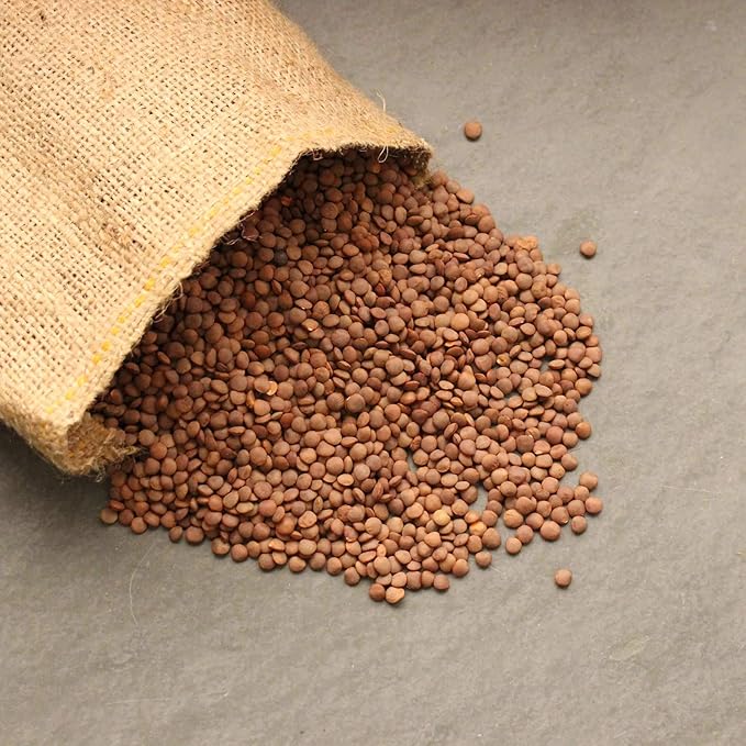 Organic Red Lentil Sprouting Seeds -2.5 Lbs - Handy Pantry Brand - Red Lentils- Perfect for Garden Seeds, Gardening, Salad, Soup, Sprouts & Food Storage
