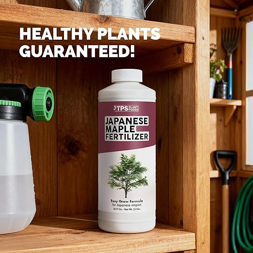 Japanese Maple Fertilizer – Liquid Plant Food for Vibrant Color, Stronger Roots & Healthy New Growth, 1 Gallon