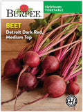Burpee Detroit Dark Red Beet Seeds - Classic Dual-Purpose Root & Greens