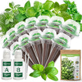 Hydroponic Seed Pod Kit – 12 Pods Seed Starter Kit for Indoor Garden, Compatible with Most Hydroponic Systems, Easy to Grow, High Germination