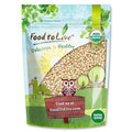 Food to Live Organic Great Plains White Sorghum Grain, 1 Pound – Whole Ancient Groats. High Fiber. No-GMO. Raw Milo Seeds. Vegan, Kosher, Bulk