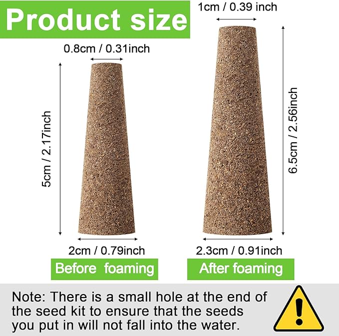 Chumia 200 Pcs Hydroponics Grow Sponges Replacement Growth Sponges Root Plugs Pods Kit for Indoor Hydroponic Garden Patio Lawn Plant Growth System Seed Starting Accessories