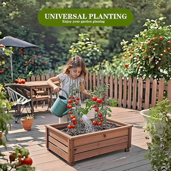 Garden Obelisk Trellis for Climbing Plants, 67inch lron Pipe Wrapped in Plastic Plant Support, Rust-Resistant Outdoor Garden Structure for Roses, Vines, and Flowers, Easy Assembly, Durable Design.