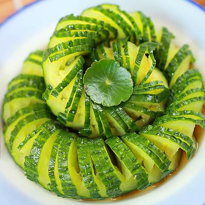 Organic Cucumber Seeds for Planting, 100pcs Cucumber Vegetable Fruits Seeds, Non-GMO Heirloom Vegetables Plants Home Fresh Food Garden for Outdoors Indoors