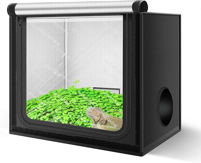 MELONFARM 24"x16"x24" Grow Tent, Double Transparent Viewing Door Indoor Grow Tent, Growing Tent with High Reflective Mylar & Floor Tray, Plant Tent for Indoor Hydroponics Growing